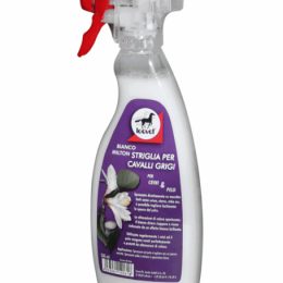 SBIANCANTE per CAVALLI BIANCHI E GRIGI LEOVET Shampoo e Districanti 